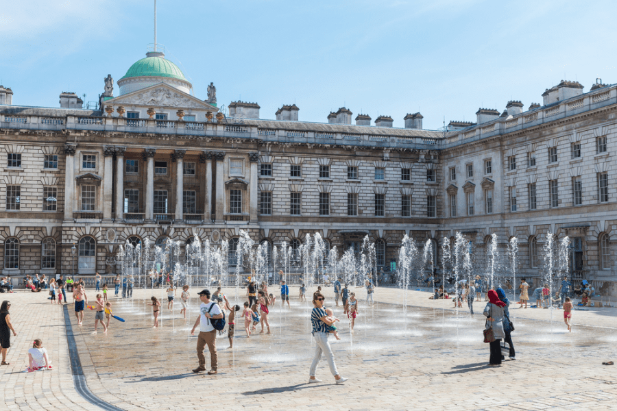 Somerset House courtyard